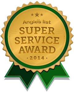 Angies list Super Service Award